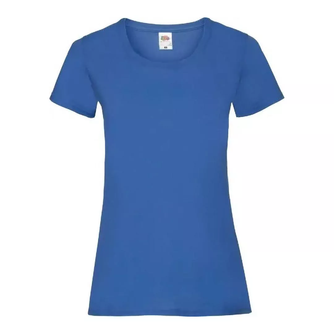 footbolka_woman_blue Футболка жіноча, синя, з друком на замовлення.